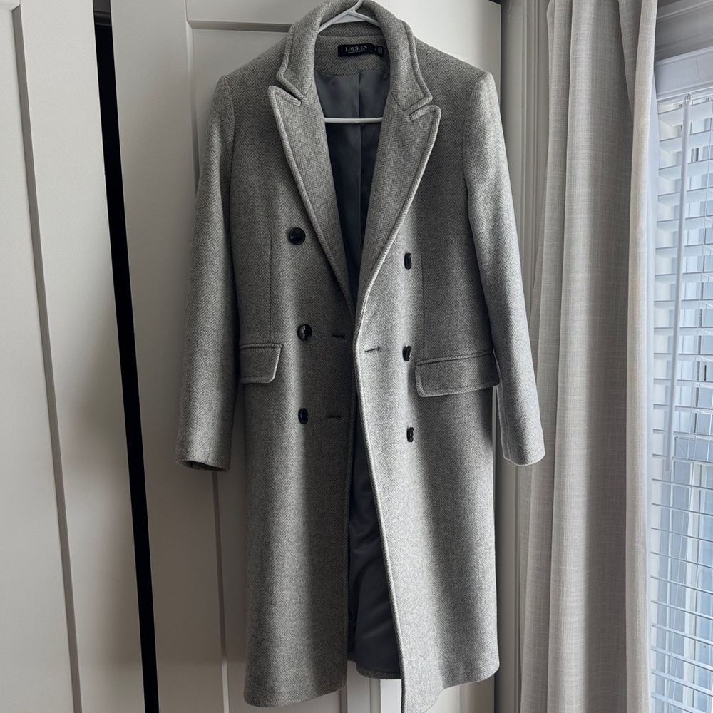 Ralph Lauren Wool Trench Coat